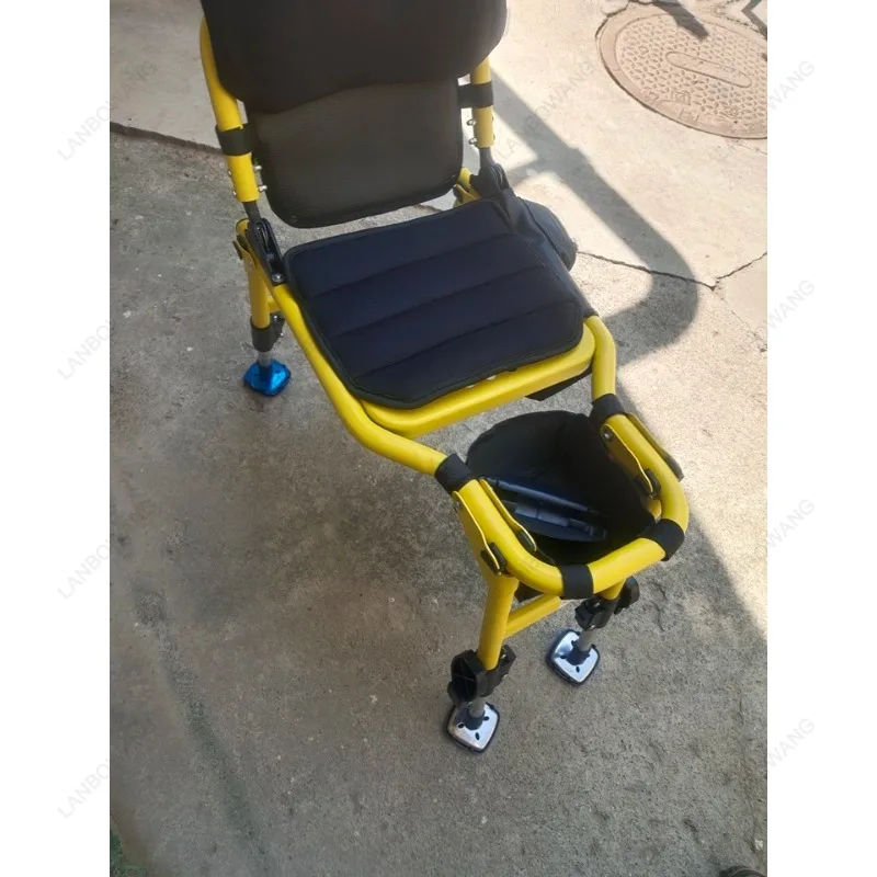 Foldable Fishing Chair Multi-function Light Table Fishing Seat Portable Outdoor Camping Chair