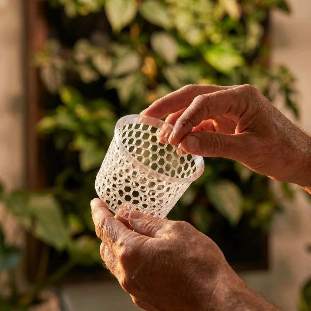 Net Pot 3 Inch - 3D Printed Hydroponic Plant Fixing Basket