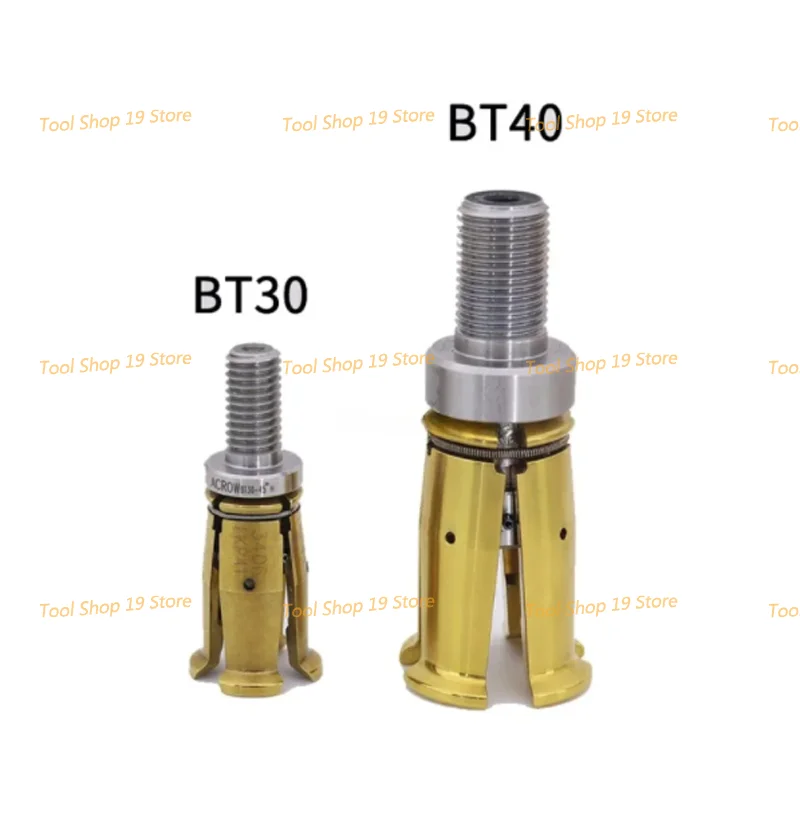 

BT30 BT40 45 Degrees Gripper External Internal Threaded Spindle Claw Clamp 4 Petal Pull Claw Tool Milling CNC Machine Center