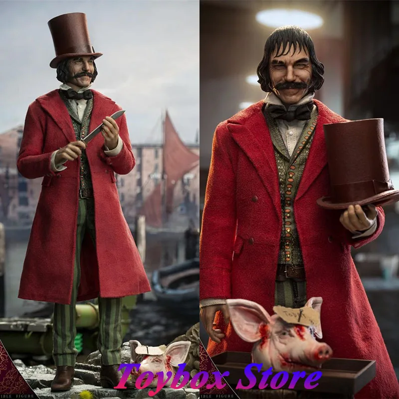 

PRESENT TOYS PT-sp49 1/6 Reactionary Gang NEW YORK BUTCHER Man Model Red Windbreaker Edition 12" Full Set Collectible Dolls