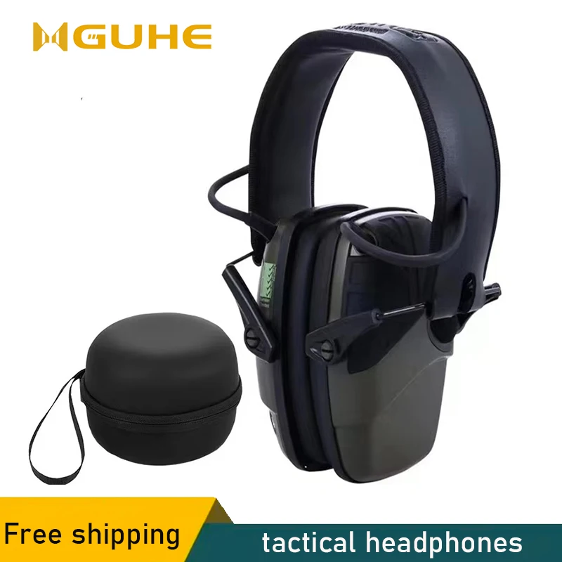 

Active Shooter Earmuffs Outdoor Hunting Tactical Headphones Airsoft Shooting Protection Headphones Electronic Hearing Protection