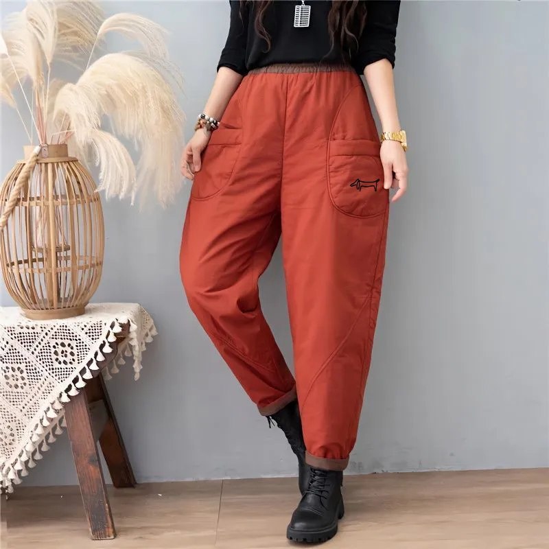 High Quality Golf Pants Anew Women's Golf Wear Winter 2024 Casual Pants Thin Light Cotton Clip Haren Pants Women Golf Clothes 명품