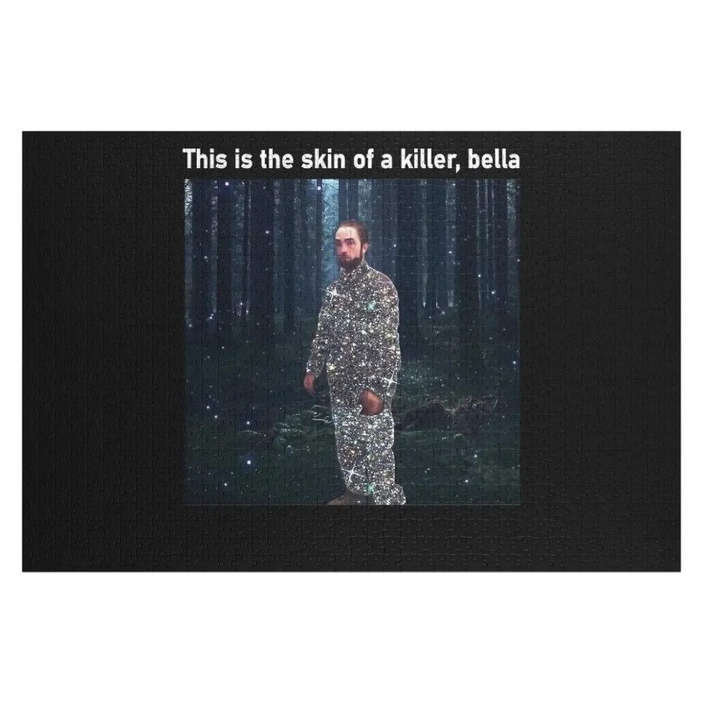 This is the skin of a killer bella Jigsaw Puzzle Christmas Gifts Wood Animals Wood Adults Personalised Jigsaw Puzzle