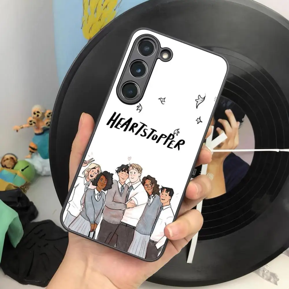 Heartstopper Nick Nelson Stars Phone Case For Samsung Galaxy S26 S25 S24 S23 S22 S20 S21 Ultra Plus Fe Colored Silver Cover