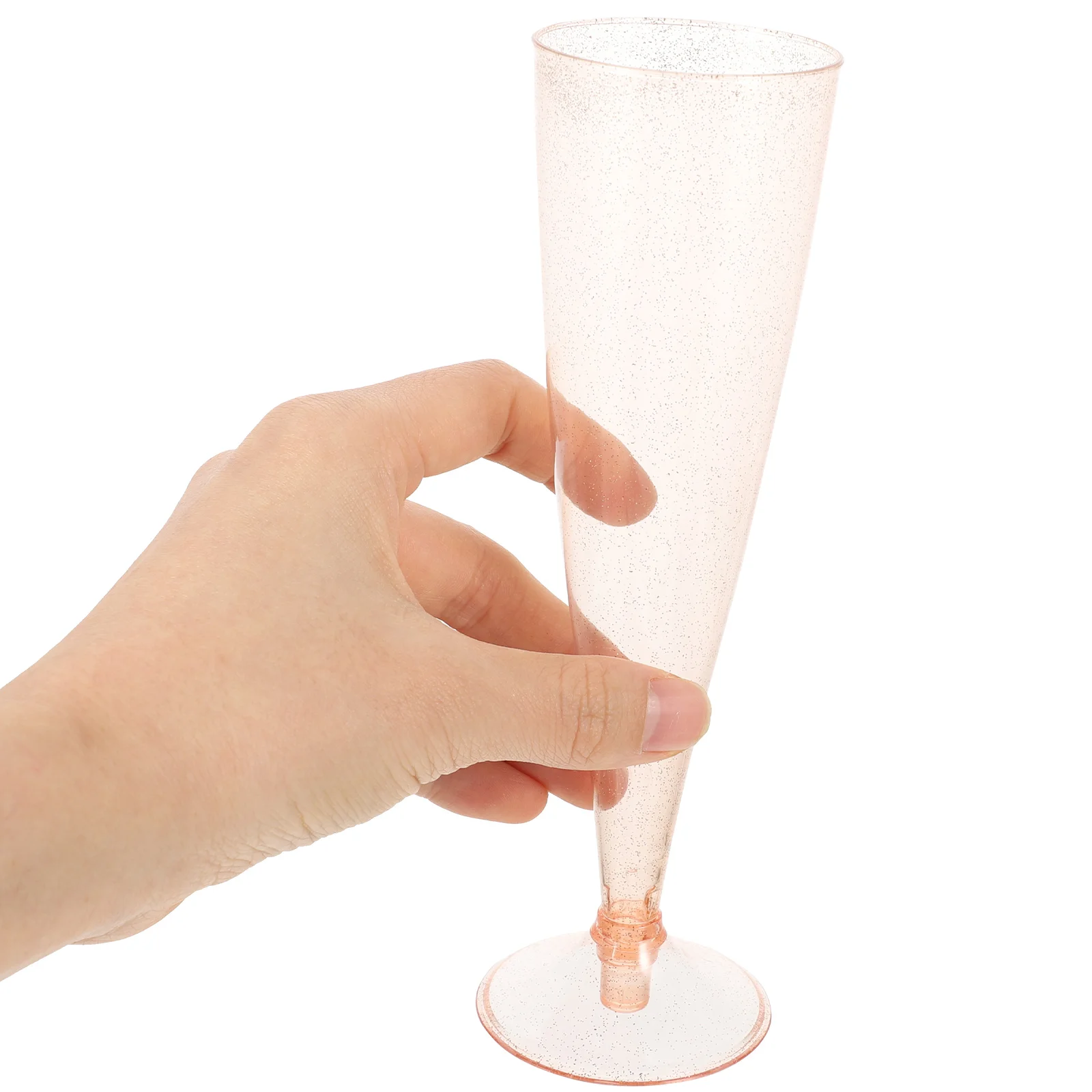 

10pcs Disposable Flutes Plastic Wine Glasses Bulk Party Wedding Glassware Elegant Lightweight Glasses For