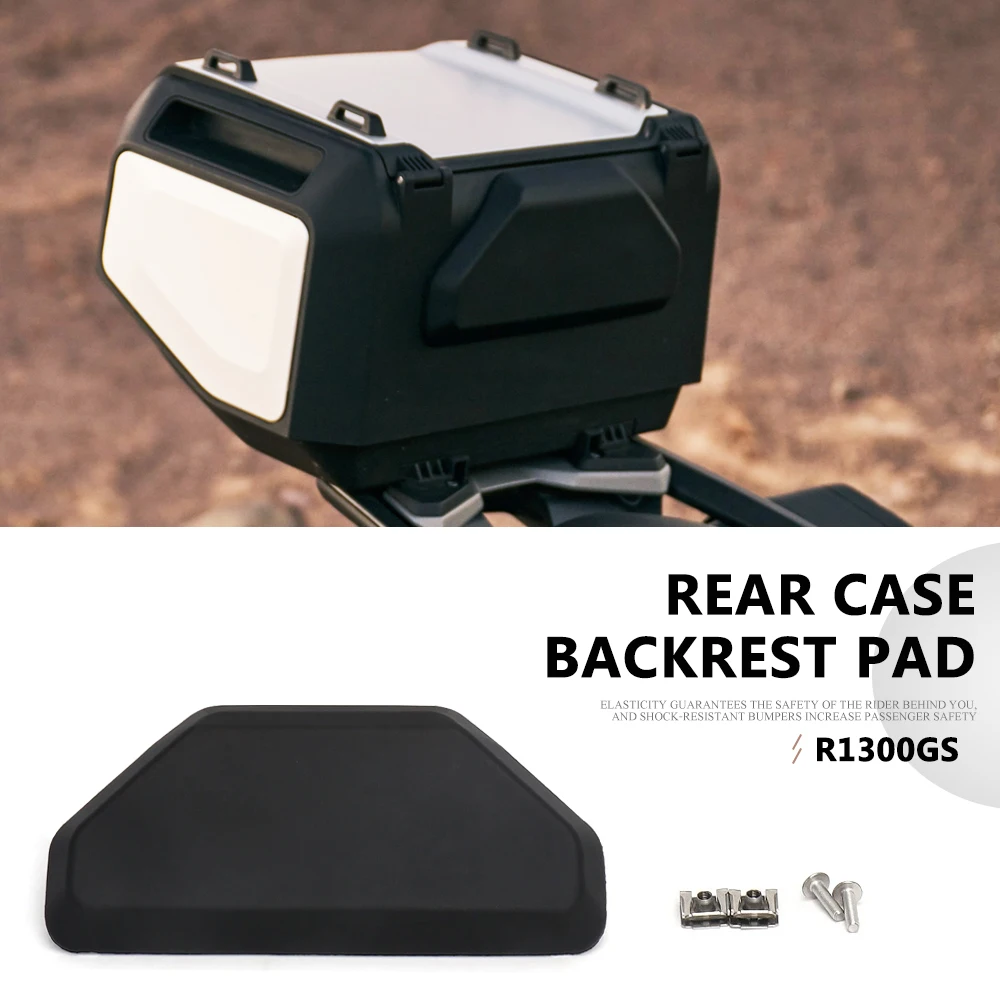 

Motorcycle Passenger Backrest Pad Waterproof Luggage Storage Box Back Cushion For BMW R 1300 GS R1300GS r1300gs 2023 2024