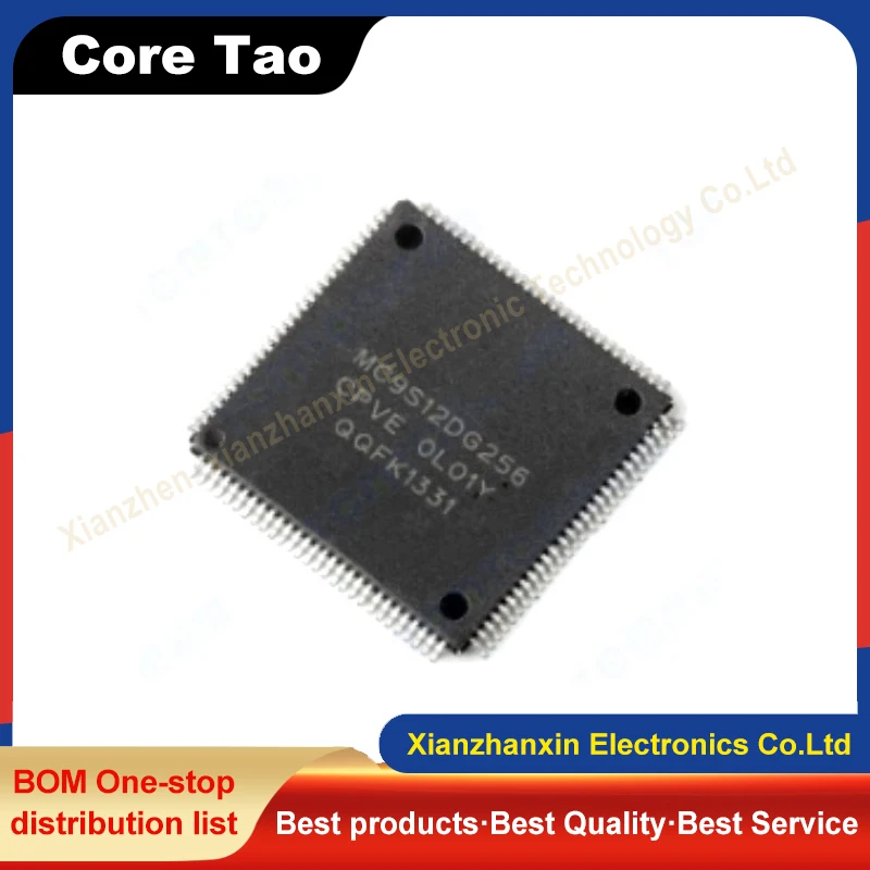 1PCS/LOT  MC9S12DG256CPVE MC9S12DG256 LQFP112 Microcontroller chips in stock