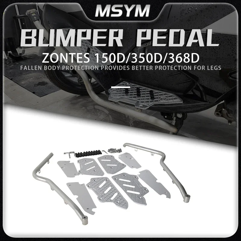 

For Zontes 150D 350D 368D 150 368 D Motorbike Highway Engine Guard Bumper Motorcycle Accessories Frame Crash Bar Falling