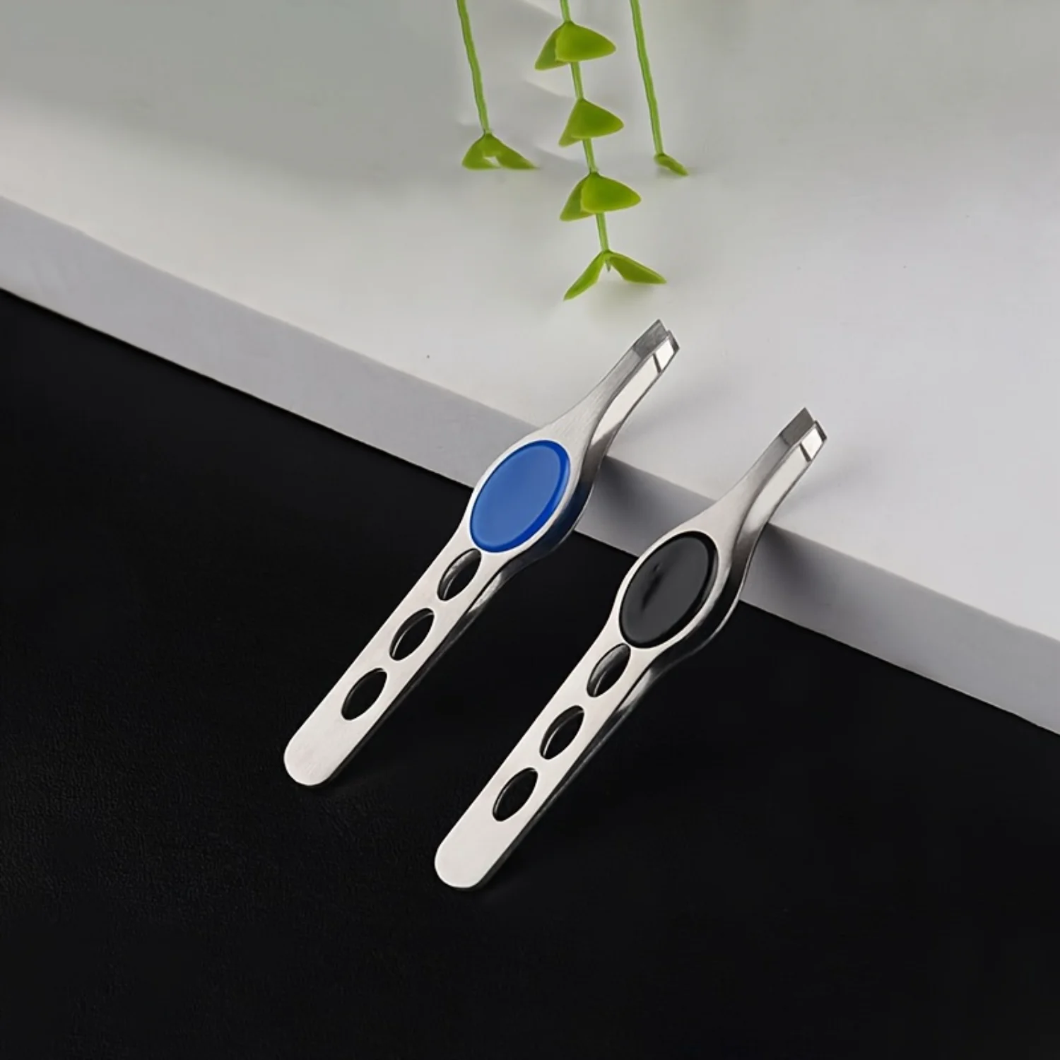 1/2 шт. Многофункциональный инструмент для ухода за бровями и бородой — прочная конструкция из нержавеющей стали, точный пинцет, борода, три часа