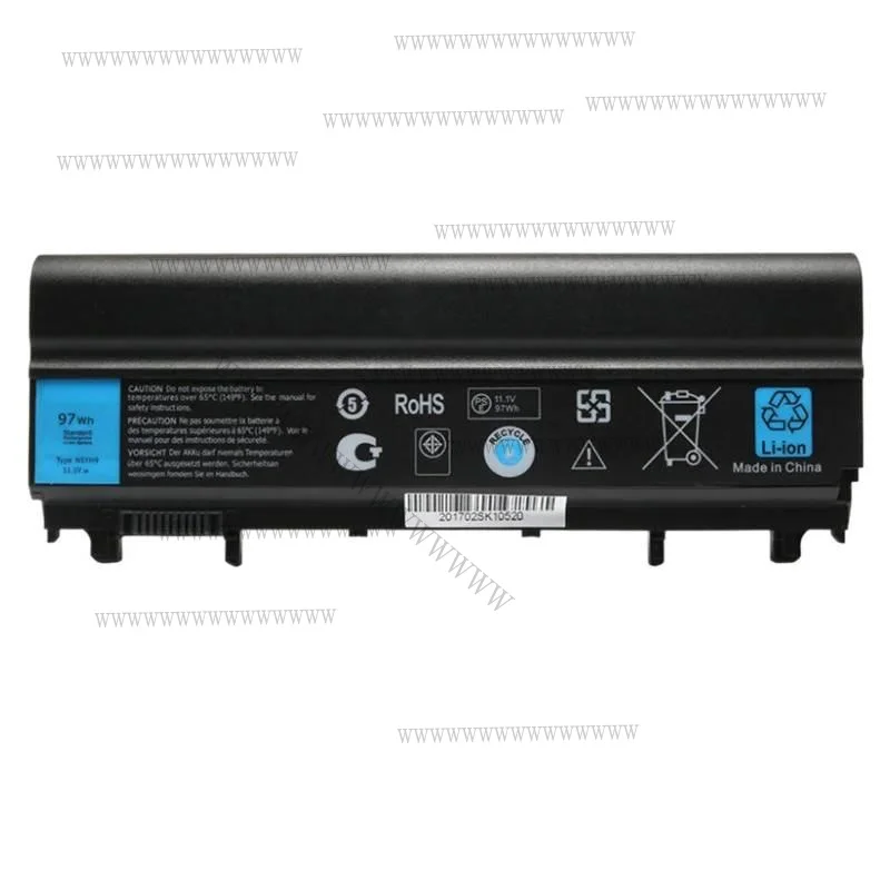 Bateria HD para laptop Dell Latitude 14 11.1 E5540 E5440 VV0NF VVONF VJXMC 451-BBID 0K8HC 451-BBIE, 9 células, N5