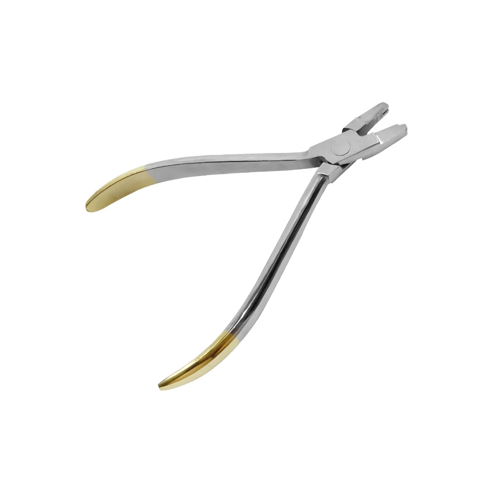 Dental Crimpable Hooks Plier Stainless Steel Crimping Pliers Free Hook Clamp Forceps Placement Pliers Dentistry Instruments Tool