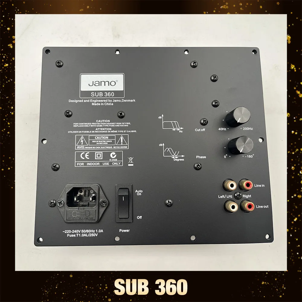 

SUB360 для платы усилителя сабвуфера J-A-M-O SUB 360