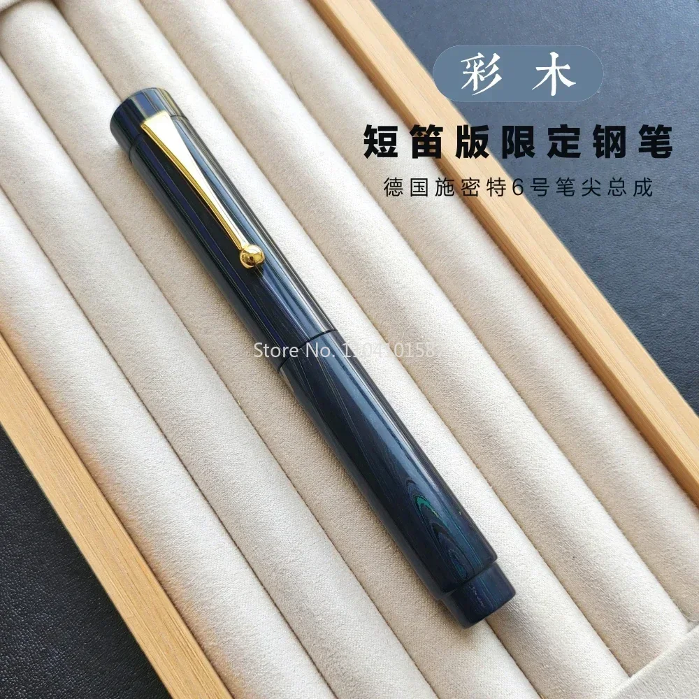 Dynasty Collection Luxury Ballpoint Pens Cumberland Hard Rubber Fountain Pen Schmidt No.6 High End Art Fountain Pen Writing Gift