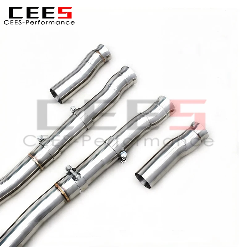 CEES Tuning Valvetronic Catback Exhaust for Mercedes Maybach S63 S580 4.0T 2020-2025 Stainless Steel Valved Muffler Pipe