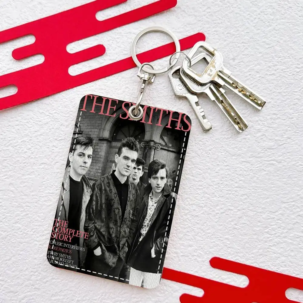 

Рок-группа The Smiths, держатель для карт, подходит для банковской бизнес-работки, держатель для кредитных карт, держатель для сумки, брелок