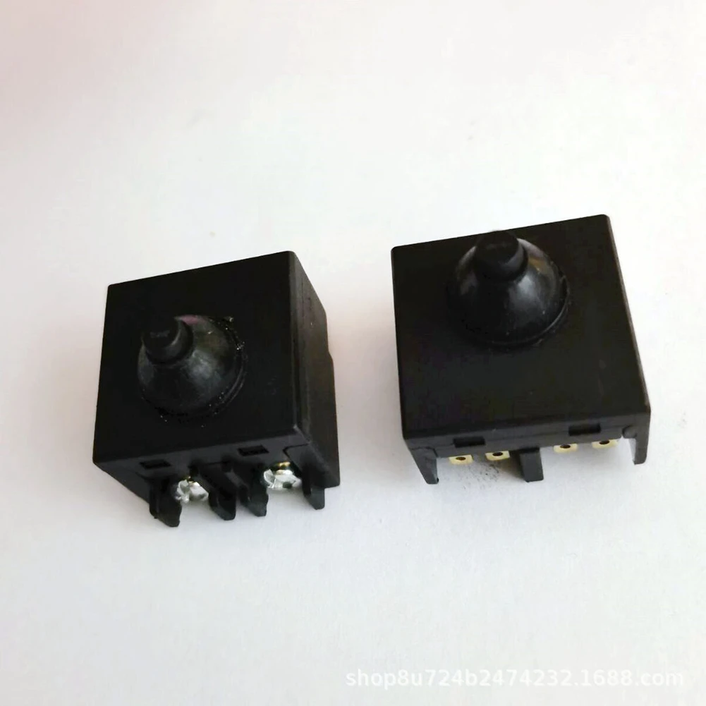 2Pcs Replacement Parts Angle Grinder Switch Push Button Switch For 100Mm 4In Angle Grinder 100 Polisher Accessory