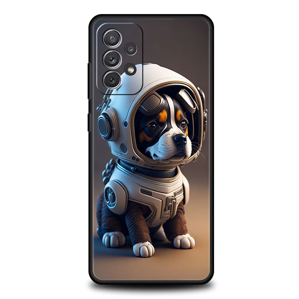 Cartoon Dogs Phone Case for Samsung Galaxy A15 A14 A25 A54 A34 A51 A71 A72 A73 A32 A52 A52S A11 A21S A31 A41 5G Soft Shell Capas