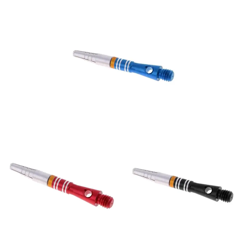 Durable Aluminum Alloy Shaft 360 Degree Medium 2BA Steel Tip Replacement Accessory for Casual Gaming