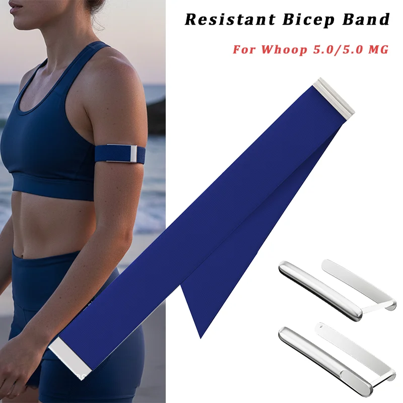 

HydroKnit Bicep Band, Comfortable and Waterproof Replacement BicepBand For WHOOP 5.0 One Peak 5.0 MG Heart Rate Monitor