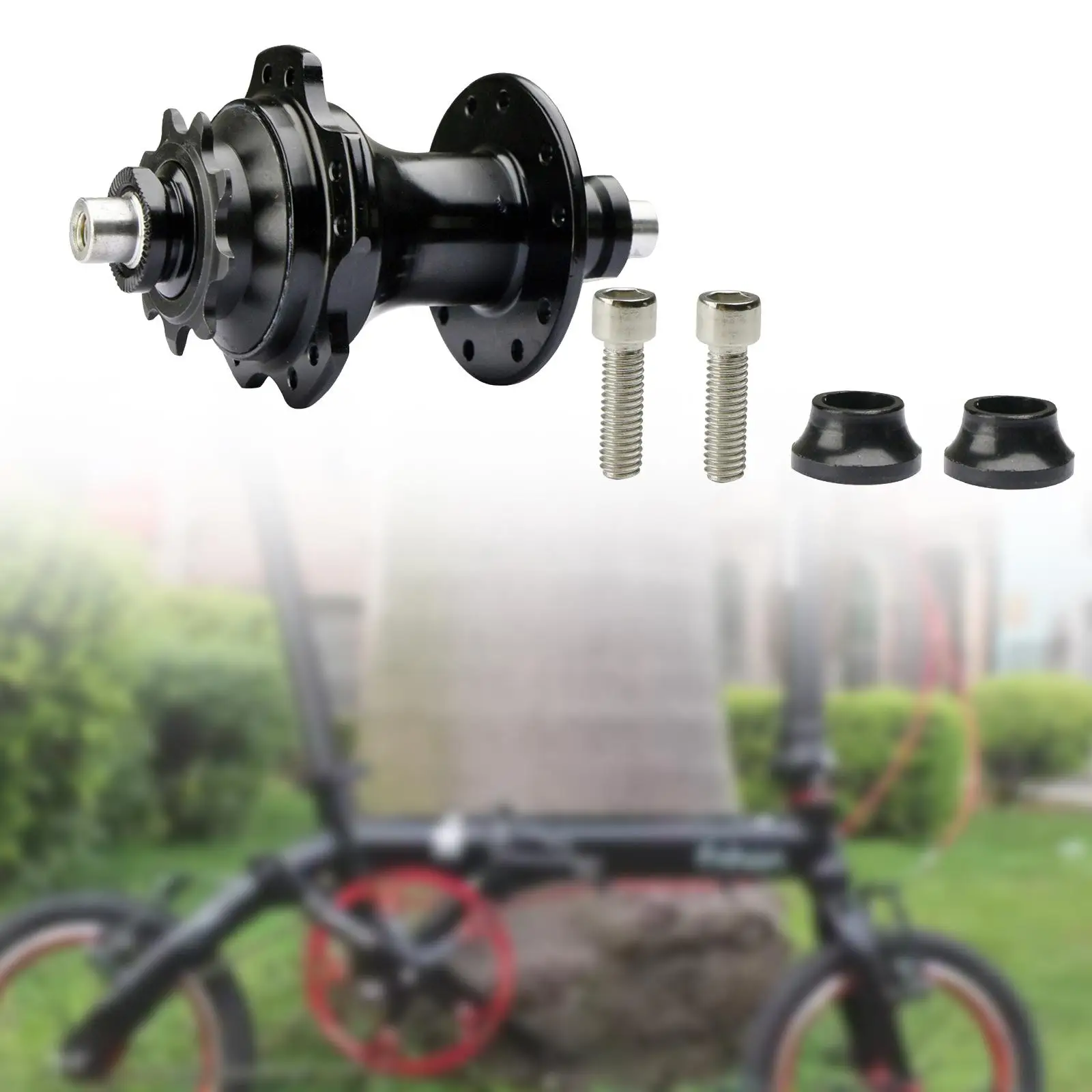 Bicycle Rear Hub Spare Parts Cycling Accessories Portable 85mm Disc Brake thru Axle Mountain Bike Disc Brake Hub Replacement