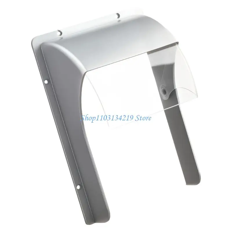 N5KC Slide Operated Clear Guard with Sunlight Protect Gate Device Cover for Commercial Residential Door Intercoms