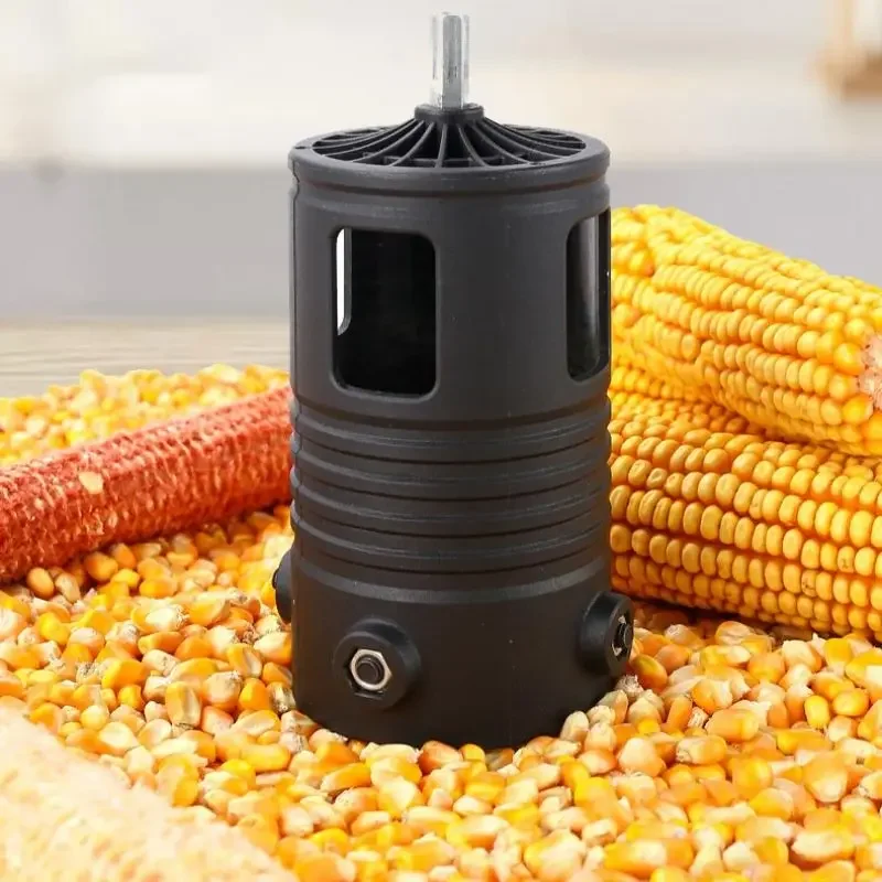 Portable Corn Thresher Accessory Fully Automatic Rotary Corn Peeling Machine Head Small Electric Grain Planer Separator Stripper