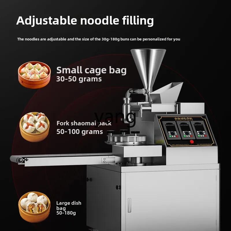 LMM commercial small imitation handmade roll noodles filling soup buns steamed buns all-in-one machine