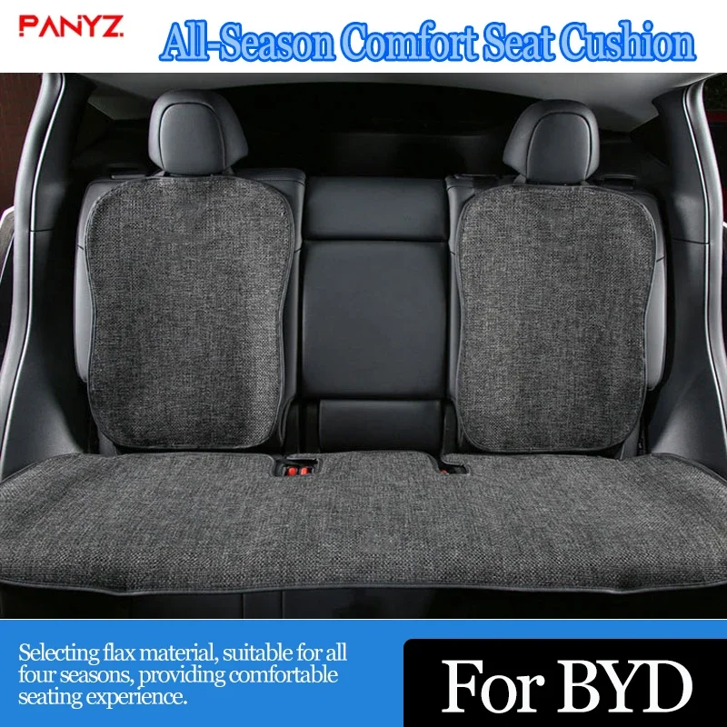 For BYD Dolphin 2023 Car Seat Cushion All-Season Seat Breathable Waterproof Wear-Resistant Seat Interior Modifcalion Accessores