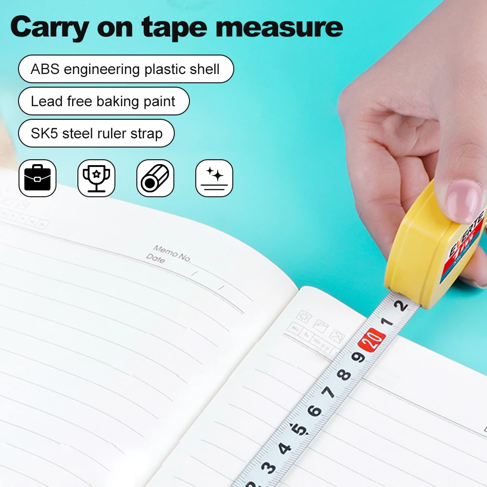 2pcs Retractable Soft Ruler Tape Measure With Keychain BodyMeasuring Tape Mini Portable Sewing Tailor Cloth Ruler