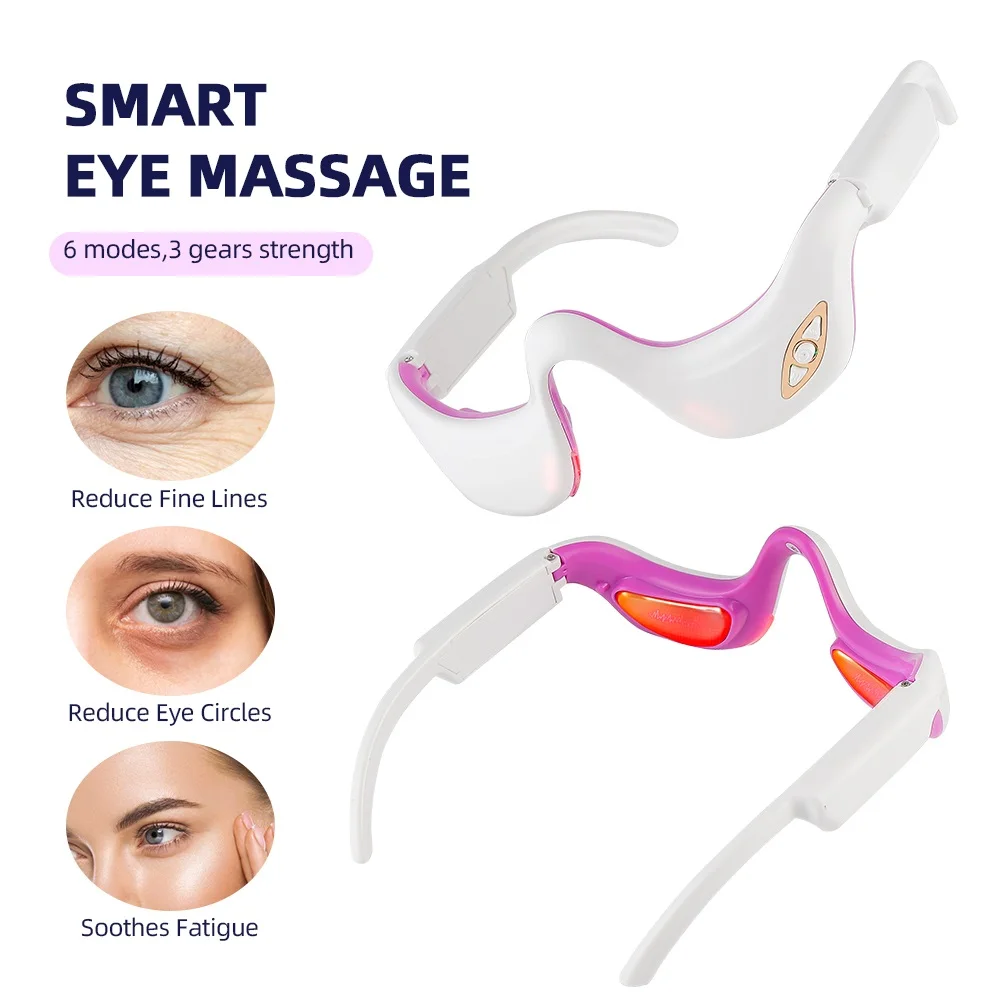 Rechargeable Eye Massager Lighten Dark Circles Aging Eye Care Beauty Tool Massage