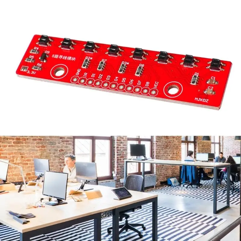 F68C เซ็นเซอร์ตรวจจับอินฟราเรดโมดูล DIY สำหรับเครื่องตรวจจับอินฟราเรด 8 บิตเซ็นเซอร์