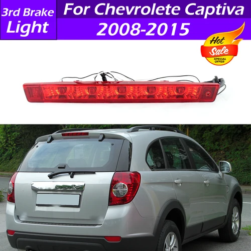 3歳および3番目のリアハイレベルブレーキライト、chevaluku captiva 2008-2015用停止ランプ、ハイマウント、96626968