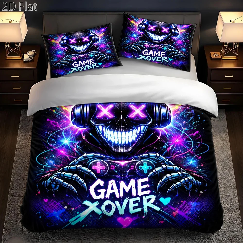Conjunto de Capa de Edredom Te - Esports Gaming Bed avaliação e preço