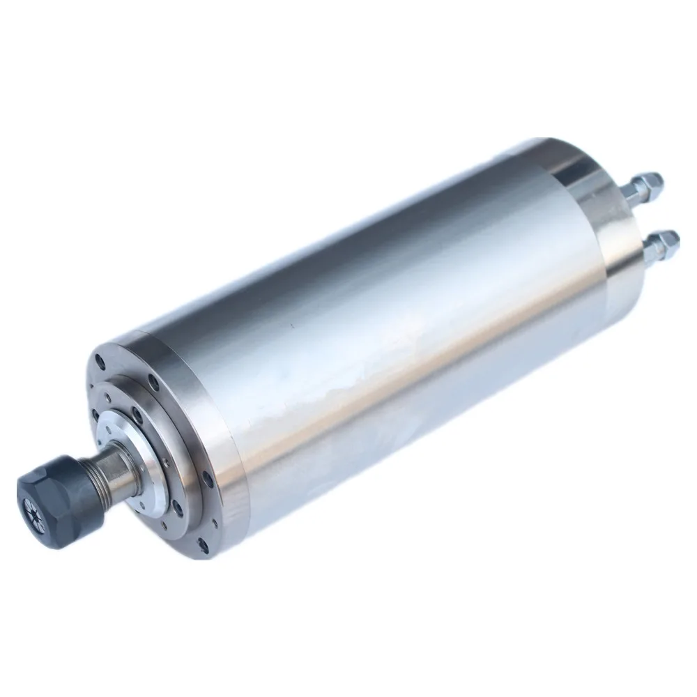 

High Speed CNC Spindle Motor 100MM 3.2KW ER20 220V/380V Water Cooled Bearing VFD Drive for CNC Engraving Machine