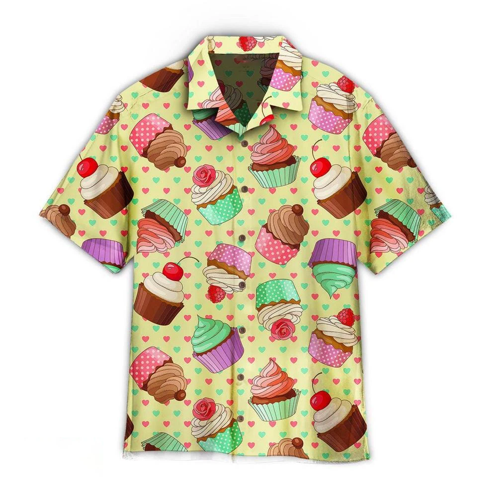 2024 camicie hawaiane per uomo t-Shirt estiva per gelato stampe da spiaggia camicia a maniche corte top Casual Design originale abbigliamento da uomo