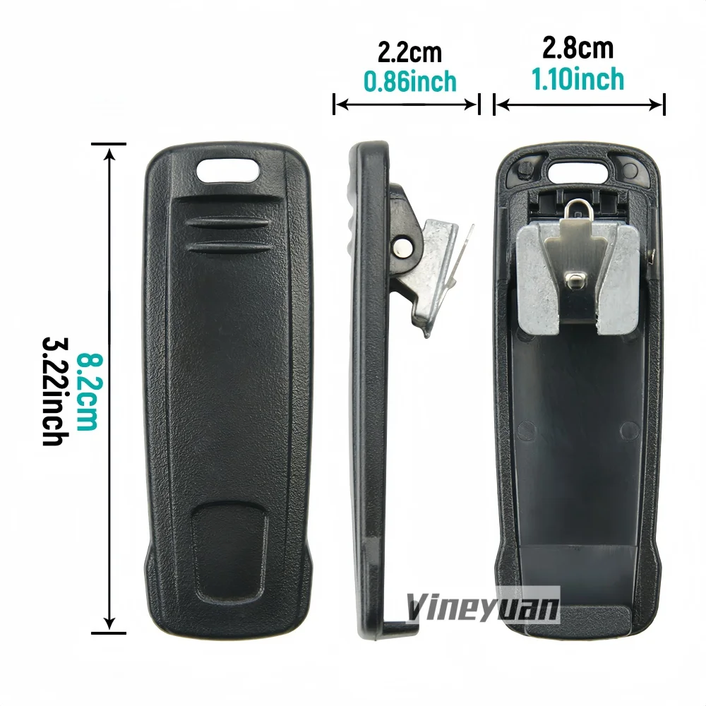 10PCS Walkie Talkie Belt Clip for Vertex VX231 VX-261 VX-350 VX-351 VX-354 VX-450 VX-451 EVX-231 EVX-261 EVX-530 EVX-534 Radios
