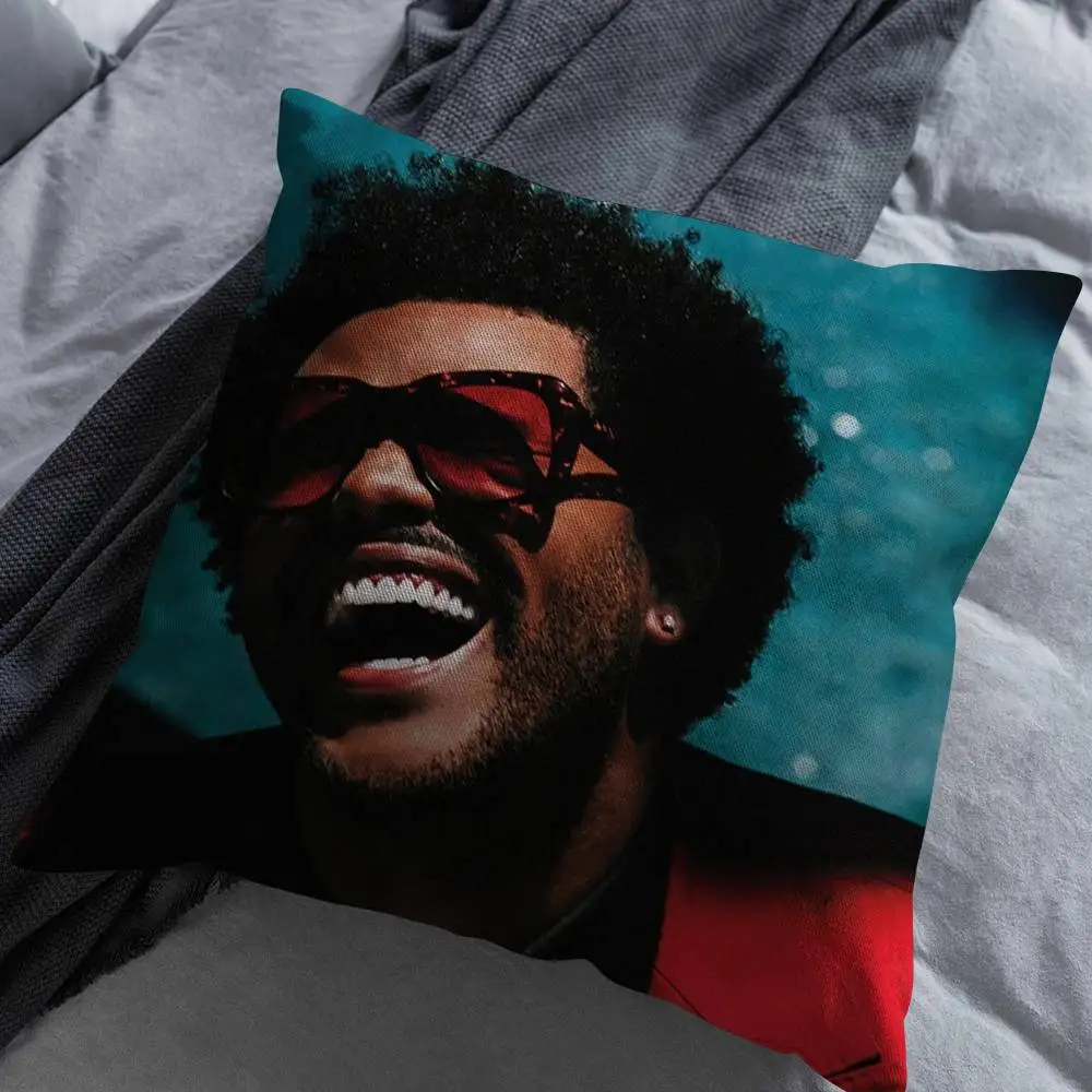

Luxury Double-sided The Weeknd Pillow Case For Car Pillows 45x45 Cushions Cover Home And Decoration Sofa Pillowcase 50x50
