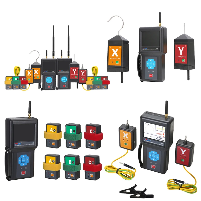 ETCR Wireless High Voltage Phase Detector Satellite Remote Wireless Phase Detector