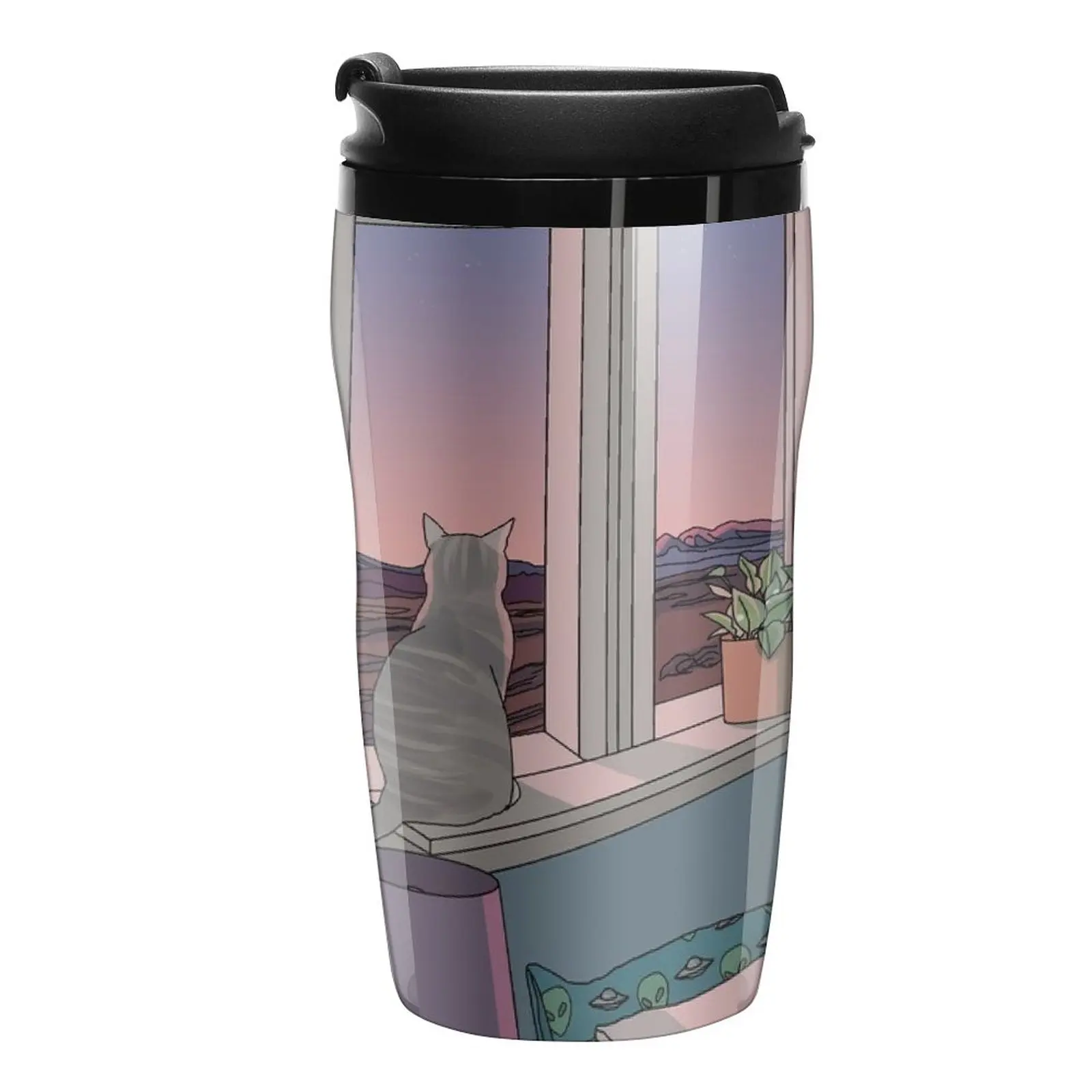 

New Early Morning Travel Coffee Mug Nespresso Cup Cute And Different Cups Thermal Coffee Bottle Coffee Accessory