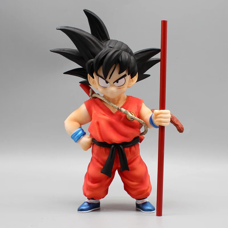 Poupées Dragon Ball Son Goku pour enfants, figurine d'action Anime, jouets de collection de vêtements d'entraînement, 2 couleurs, 19.5cm