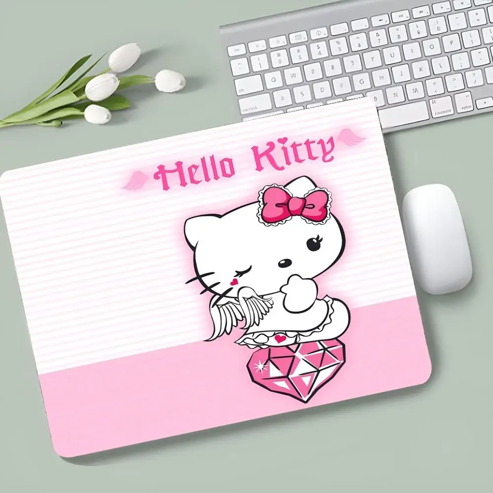 Sanrio Anime Kawaii Cute Hello Kitty MINISO Mouse Pad Mouse Mat Game Accessories Game XXL Keyboard Pad  Gamer Desktop Mat Deskma