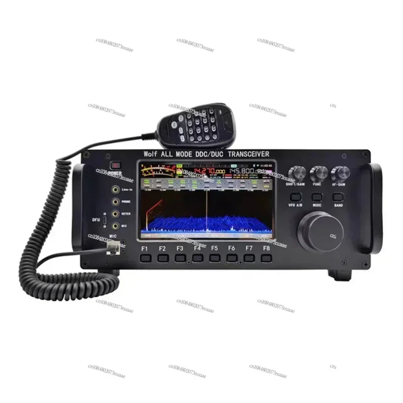 

Wolf Transceiver with Wi-Fi Connection, Mobile Radio LF, HF, 6M, VHF, UHF, DDC, Duke, 20W, 0-750MHz