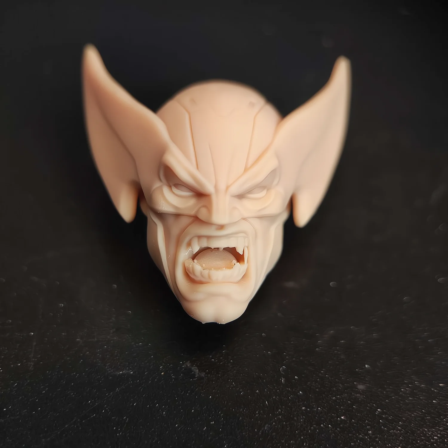 HL1378 Customized 1/18 1/12 1/10 James H Wolf Logan Unpainted Head Sculpt for 3.75