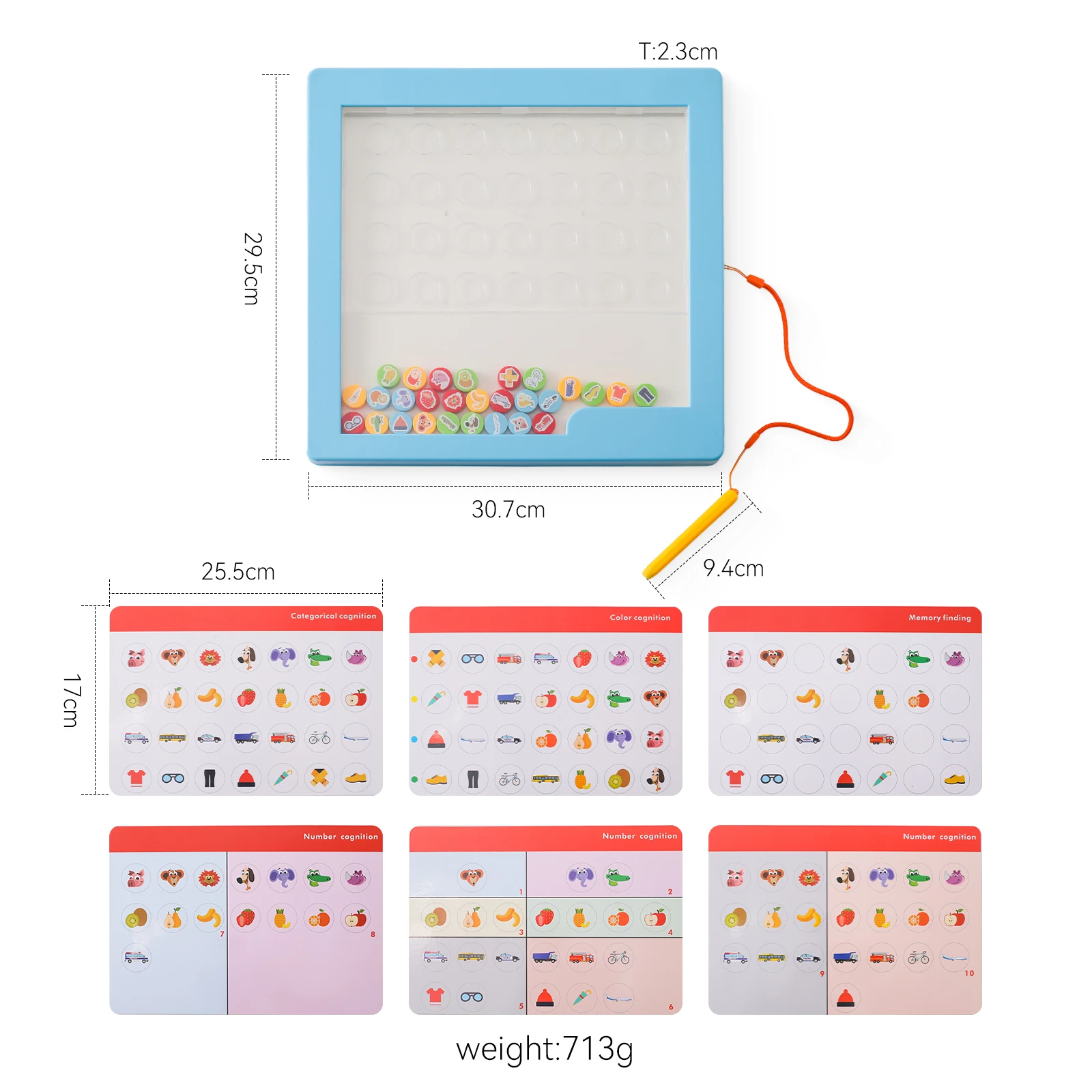 Kinderen Magnetische Tekening En Pairing Board Baby Kleur Graffiti Board Art Educatieve Tekening Speelgoed Tekening Tool Cadeau Voor Kinderen Speelgoed