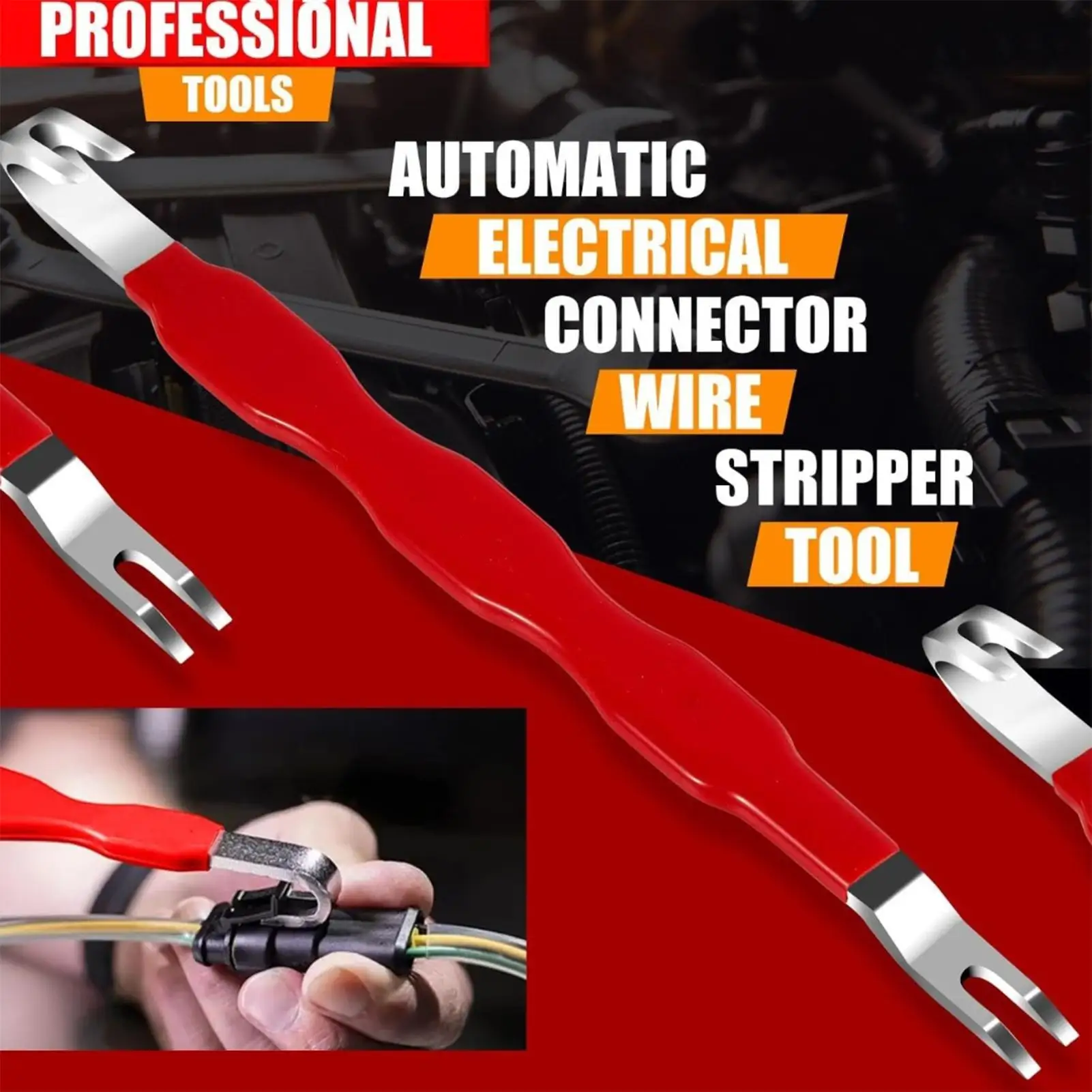 Automotive Electrical Connector Separator Tool Electrical Terminal Separator Double Ended Design Professionals Auto Puller Tool