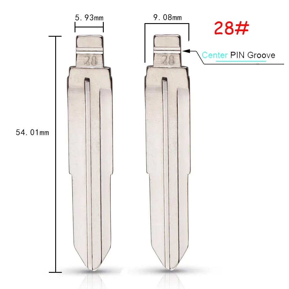 KEYYOU 08 #15 #28 #29 #36 #50 #97 #33 #34 # pilot zdalnego scyzoryk nóż puste dla Hyundai Tucson akcent Getz Matri Sonata Santa fe Kia KD