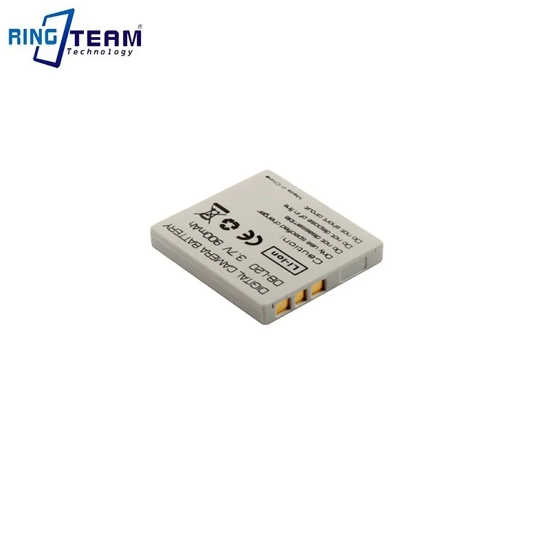 Bateria Packas DB-L20 DB-L20A DB-L20AU para Sanyo Xacti VPC Câmeras Digitais Filmadoras CA6OR CA65 CA8 CA9 CG6 CG9 CG65 E1 e2 E6