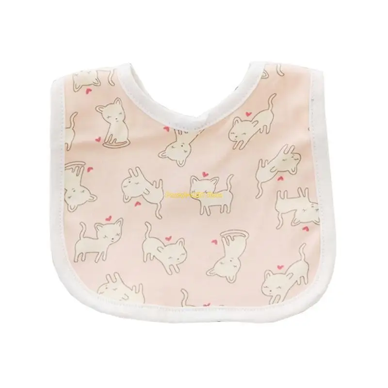 

WXTD Infant Drooling Bibs Baby Breathable Soft Bib Teething Bibs Printed Burp Cloths