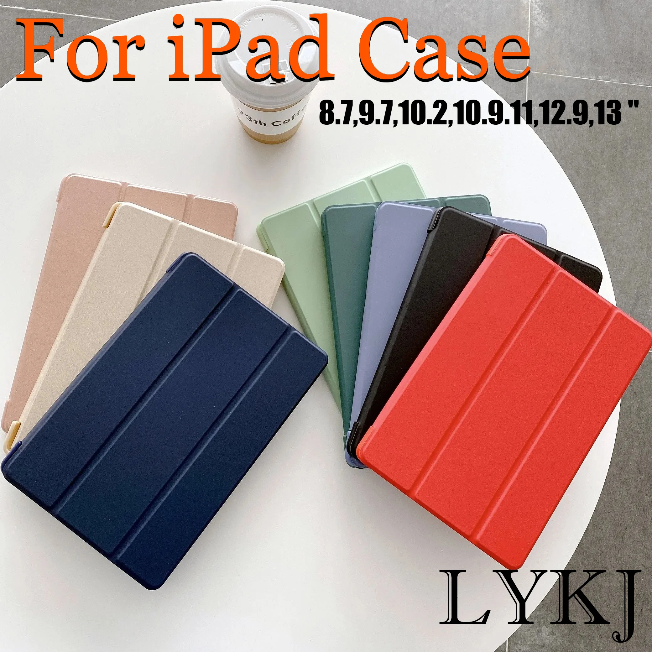 2026 New for Ipad Air 8 11 10 9 7 6 th Gen Case for IPad A16 Pro M5 Air 2 Pro 11 9.7 10.2 10.5 10.9 13 inch M3 M4 M2 Back Cover