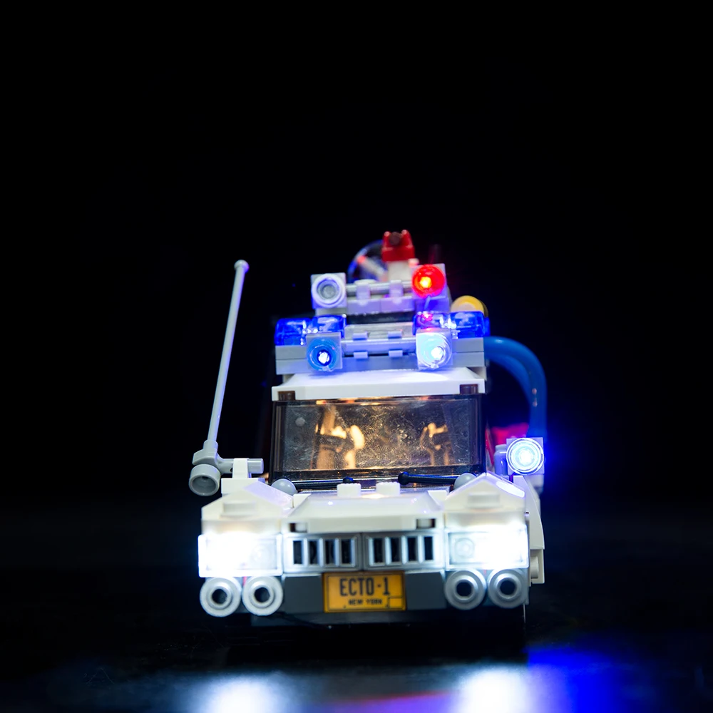 LED Light Kit For 21108  Ghostbusters Ecto-1 Car Bricks  DIY Toys Set (Not Included Building Blocks)